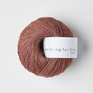 Knitting for Olive - Pure Silk - Plum Rose