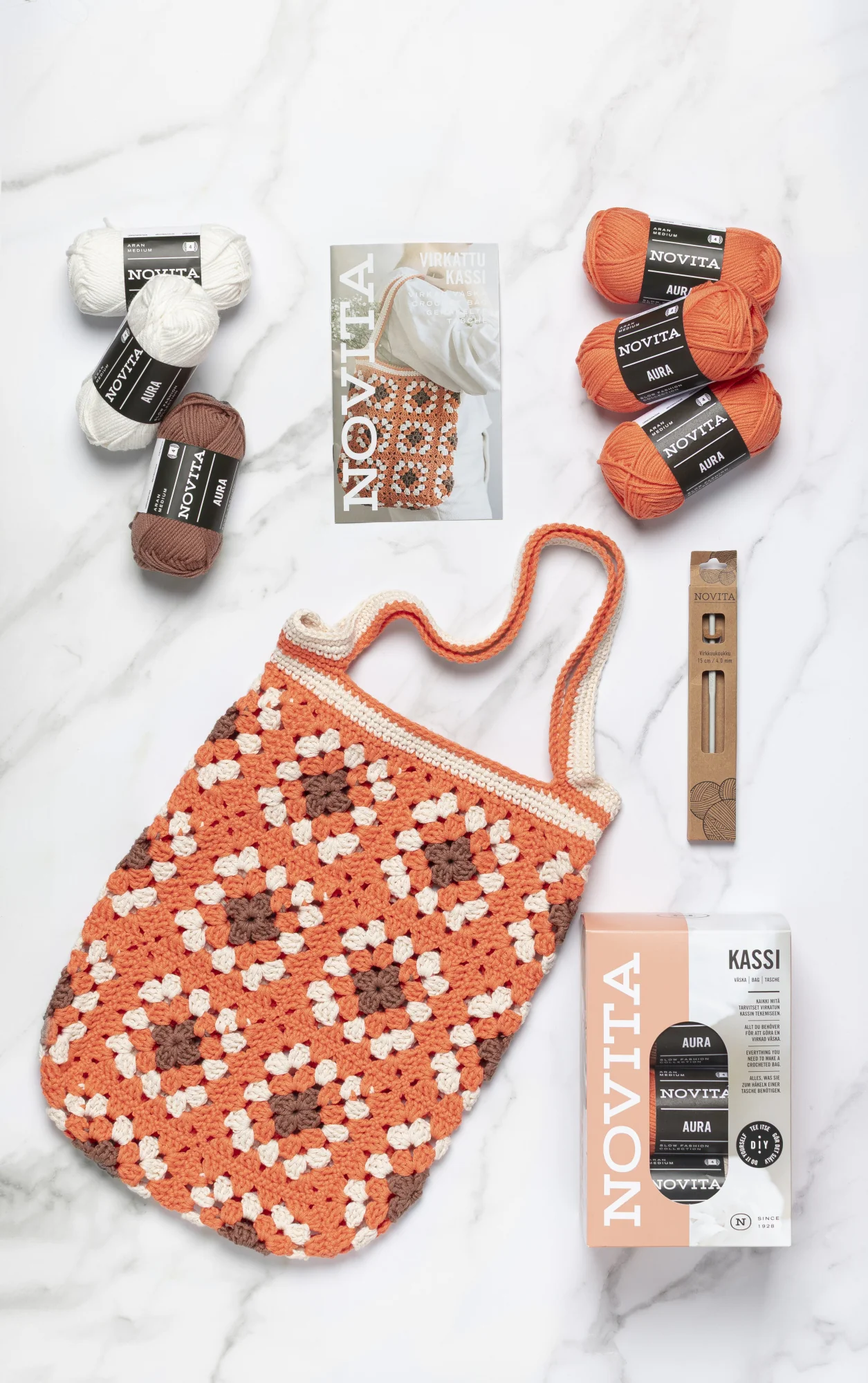 Novita Aura Strickbox Häkeltasche