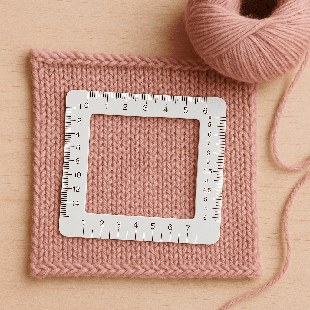 Die perfekte Maschenprobe – Schritt für Schritt